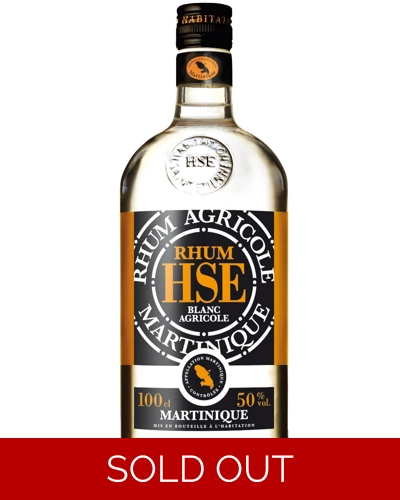 HSE Rhum Agricole Blanc 50% 70cl